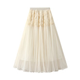 Fusta midi dama 2165